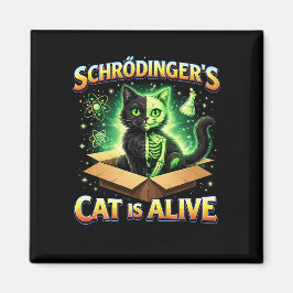 Imã O Gato Curioso de Schrödinger
