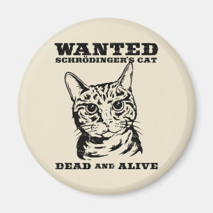 Imã O gato de Schrodinger quis inoperante ou vivo