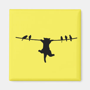 Imã O gato depende do cabo de alimentação