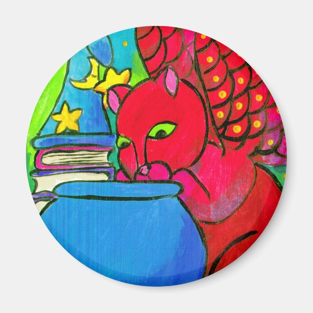 Imã O Gato do Feiticeiro (Frente)