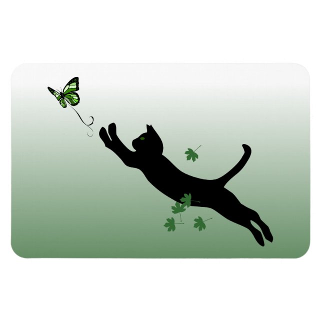 Ímã O Gato e a Borboleta (Horizontal)