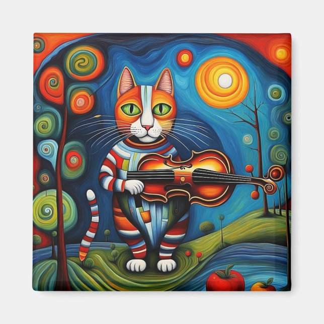 Imã O Gato e o Inativo (Frente)