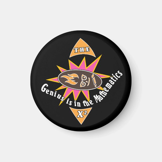 Imã O gênio está na matemática (Frente)