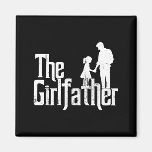 Imã O girlfather pai engraçado das meninas dia dos pai