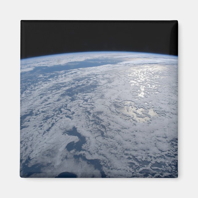 Imã O Glint do Sol Está Vencendo No Oceano Pacífico Su (Frente)