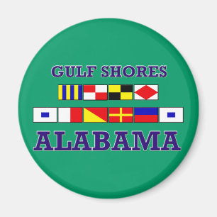 Imã O golfo suporta o ímã das bandeiras