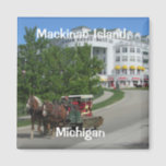 Imã O Grande Hotel<br><div class="desc">O produto apresenta uma fotografia original do Grand Hotel em Mackinac Island.</div>