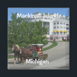 Imã O Grande Hotel<br><div class="desc">O produto apresenta uma fotografia original do Grand Hotel em Mackinac Island.</div>