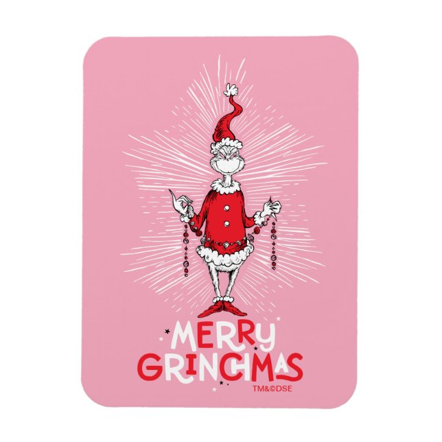 Ímã O Grinch | Feliz Grinchmas (Vertical)