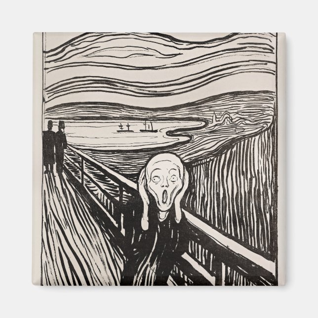 Imã O Gritar Edvard Munch (Frente)