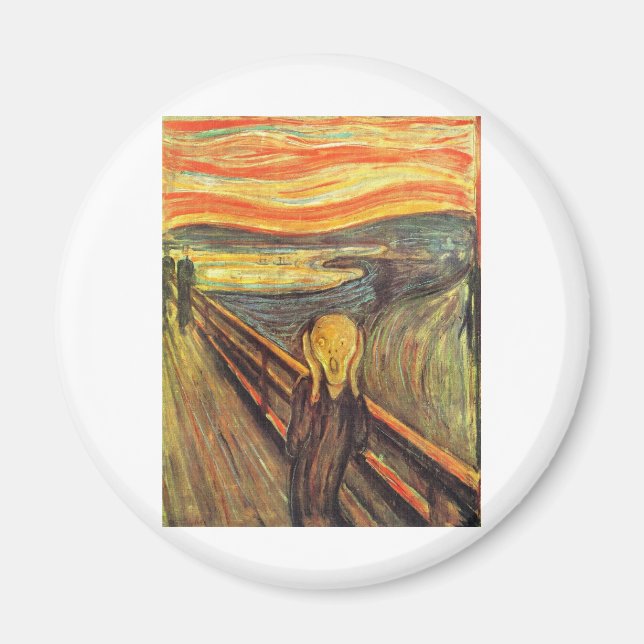 Imã O Gritar - Edvard Munch (Frente)