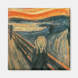 Imã O Gritar Edward Munch Gritando