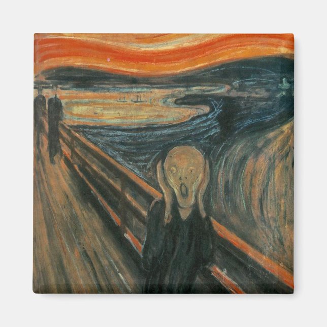Imã O Grito de Edvard Munch (Frente)