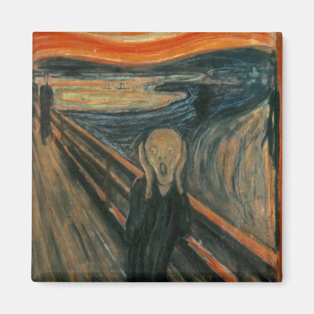 Imã O Grito - Edvard Munch (Frente)