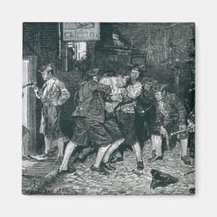 Imã O grupo de imprensa em New York