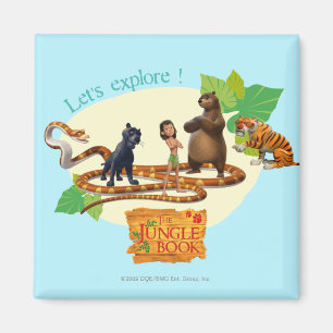 Imã O grupo do livro da selva disparou em 4