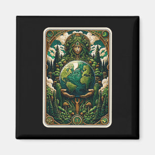 Imã O Guardião da Terra Encantando Cartola de Arte Nat