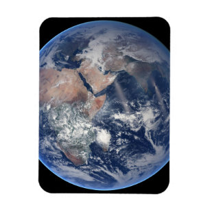 Ímã O Hemisfério Leste No Planeta Terra.