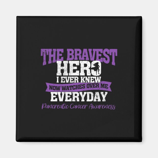 Imã O Herói Mais Bravo Vê Por Mim Câncer de pâncreas (Frente)