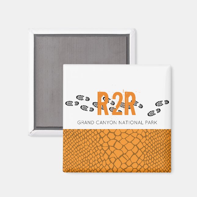 Imã O Hiking Boots Grand Canyon R2R Adventure Fund (Front/Back)