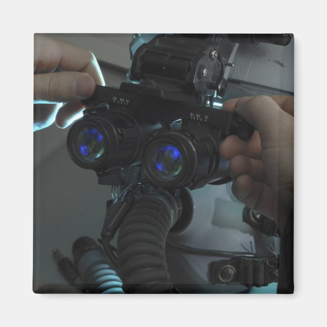 Imã O homem-ar ajusta o olho (Frente)