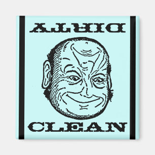 Imã O homem da máquina de lavar louça do ímã Morph