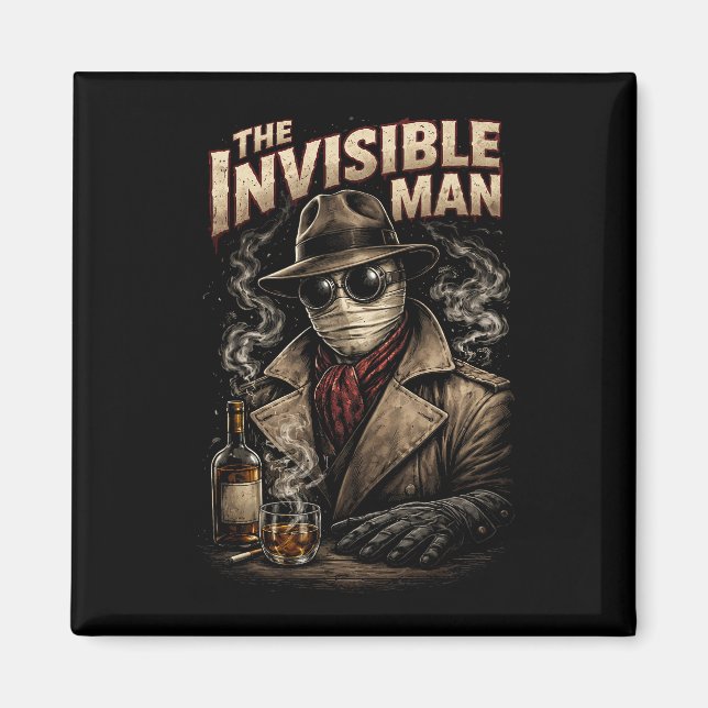 Imã O Homem Invisível (Frente)
