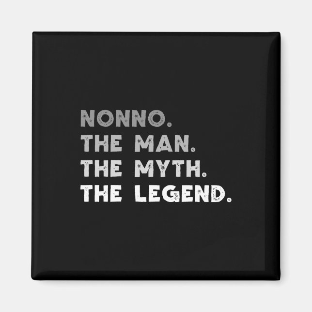 Imã O Homem O Mito A Lenda Cool Nonno (Frente)