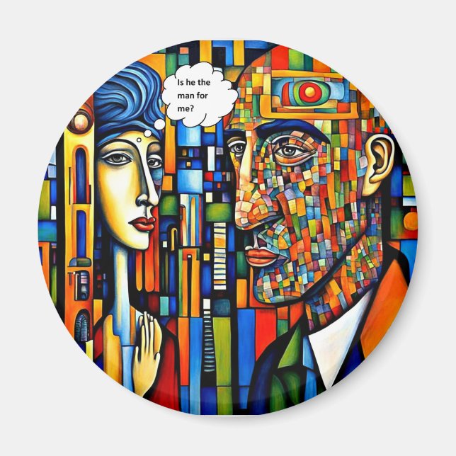 Imã O homem para mim (Frente)