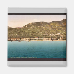 Imã O hotel grande, Gardone, Garda, lago de, Italia vi