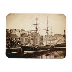Ímã O iate imperial "La Reine Hortense" em Le Havre