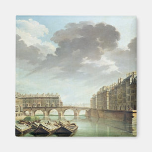 Imã O Ile St Louis e o Pont Marie em 1757