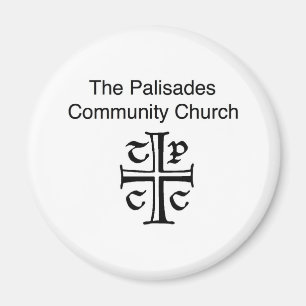 Imã O ímã da igreja da comunidade dos Palisades
