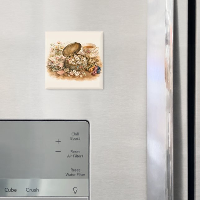 Imã O Ímã de Lata de Botão (In Situ (Fridge))