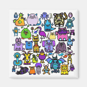 Imã "o ímã do livro do alfabeto" -