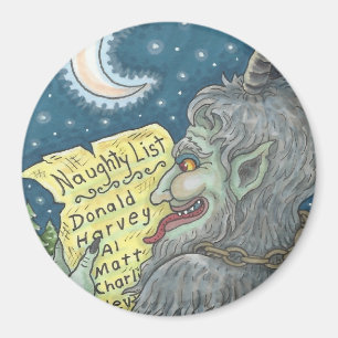 Imã O ÍMÃ IMPERTINENTE do NATAL da LISTA de KRAMPUS