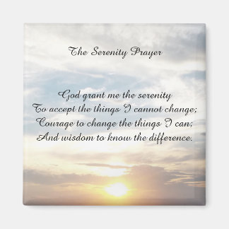 Imã O ímã Serenity Prayer