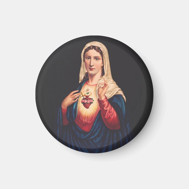 Imã O Imaculado Coração de Maria (Frente)