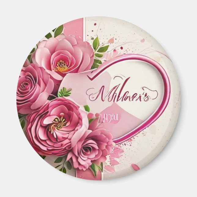 Imã O imagem exibe um chá de panelas azul vibrante em (Frente)