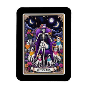 Ímã O Íman Do Cartão Tarot Da Mãe Dos Cachorros