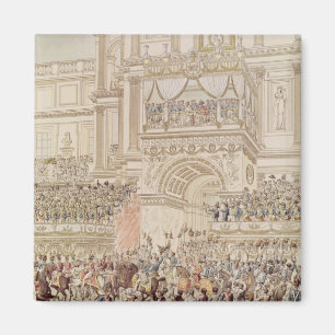 Imã O Imperador e a Imperatriz Recebendo a Homenagem