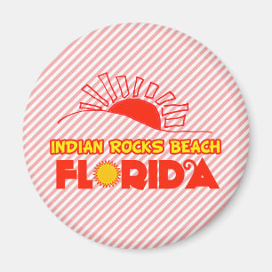 Imã O indiano balança a praia, Florida