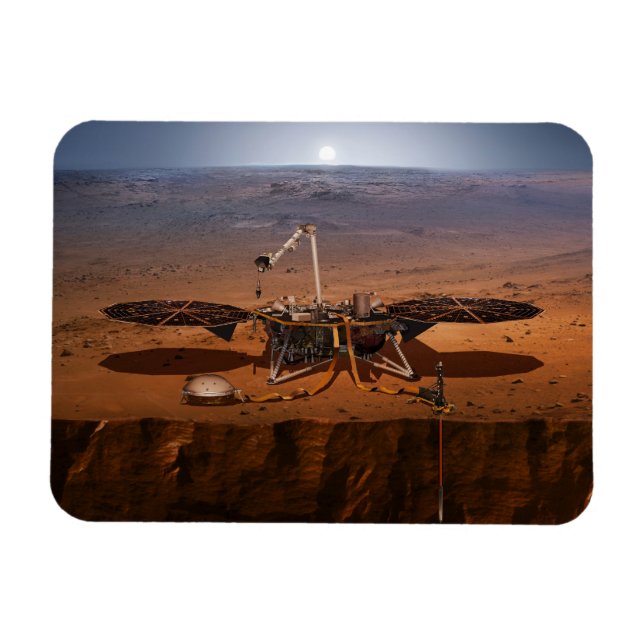 Ímã O Insight Lander (Horizontal)