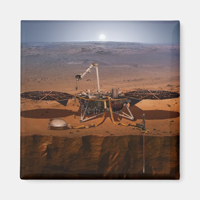 Imã O Insight Lander (Frente)