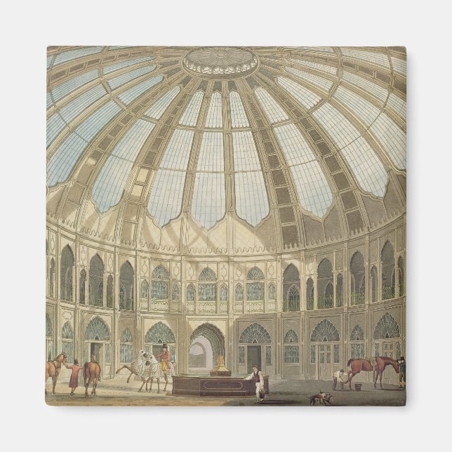 Imã O interior dos estábulos, de 'Visões do Ro (Frente)