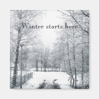 Imã O inverno começa aqui