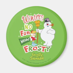 Imã O inverno não se diverte sem o Snowman™ congela