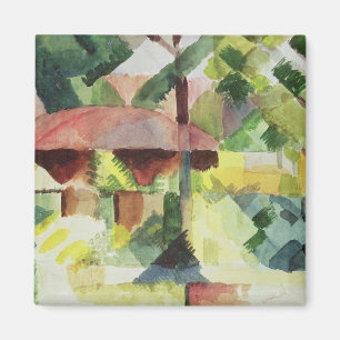 Imã O jardim, 1914 (w/c no papel)