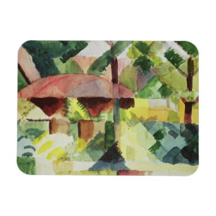 Ímã O jardim, 1914 (w/c no papel)