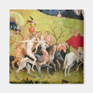 Imã O jardim de prazeres terrestres: Alegoria de